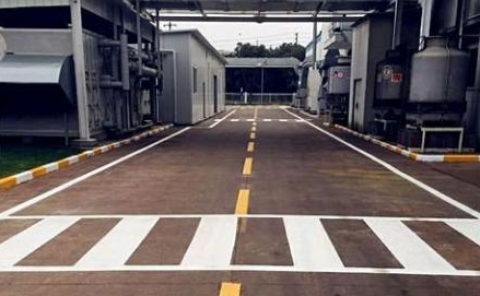 廠區(qū)道路劃線尺寸，廠區(qū)道路劃線尺寸的標準？